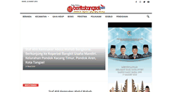 Desktop Screenshot of beritatangsel.com